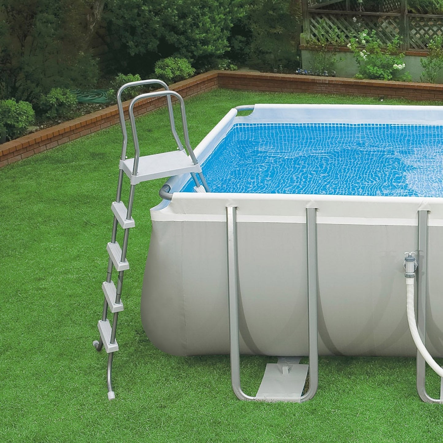 Intex Ultra Frame Swimming Pool Komplett-Set 975x488x132 cm