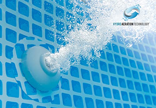 Intex Schwimmbad Ø 478 x 124 cm Gestellbecken Set Graphit
