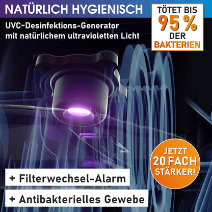 BRAST® Whirlpool MSpa Oslo Plus XXL mit Fester Außenwand | LED-Beleuchtung 20 einstellbare Farben für 6 Personen | 180x180x65cm | 140 Massagedüsen