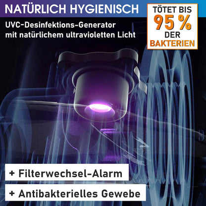 BRAST® Whirlpool aufblasbar MSpa Starry mit LED-Beleuchtung für 6 Personen Ø204x70cm In- Outdoor Pool 138 Massagedüsen Energiespar-Timer Heizung